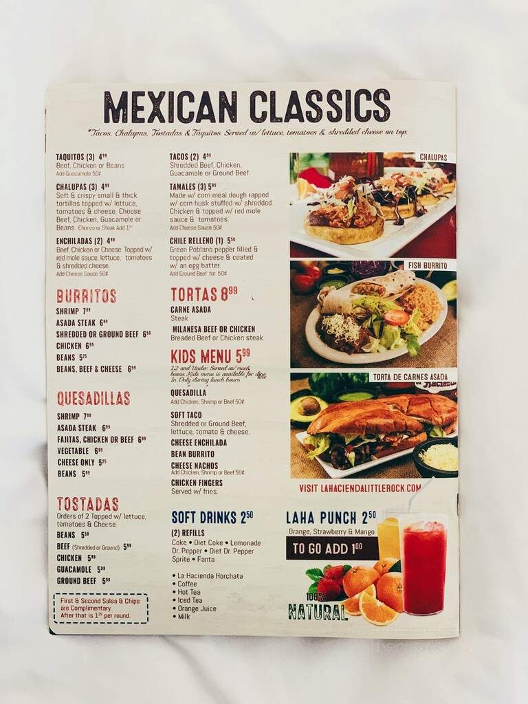 La Hacienda Mexican Restaurant - Little Rock, AR