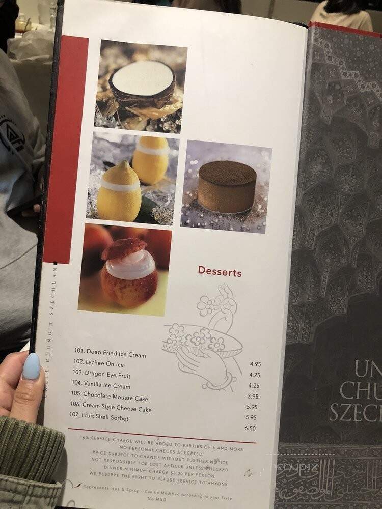 Uncle Chung's Szechuan - Pinole, CA menu_pic