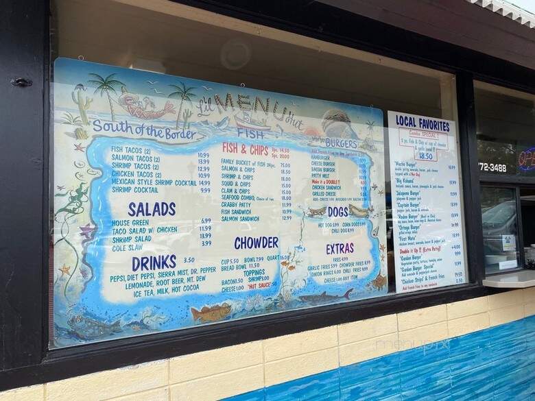 Lil Hut - Morro Bay, CA menu_pic