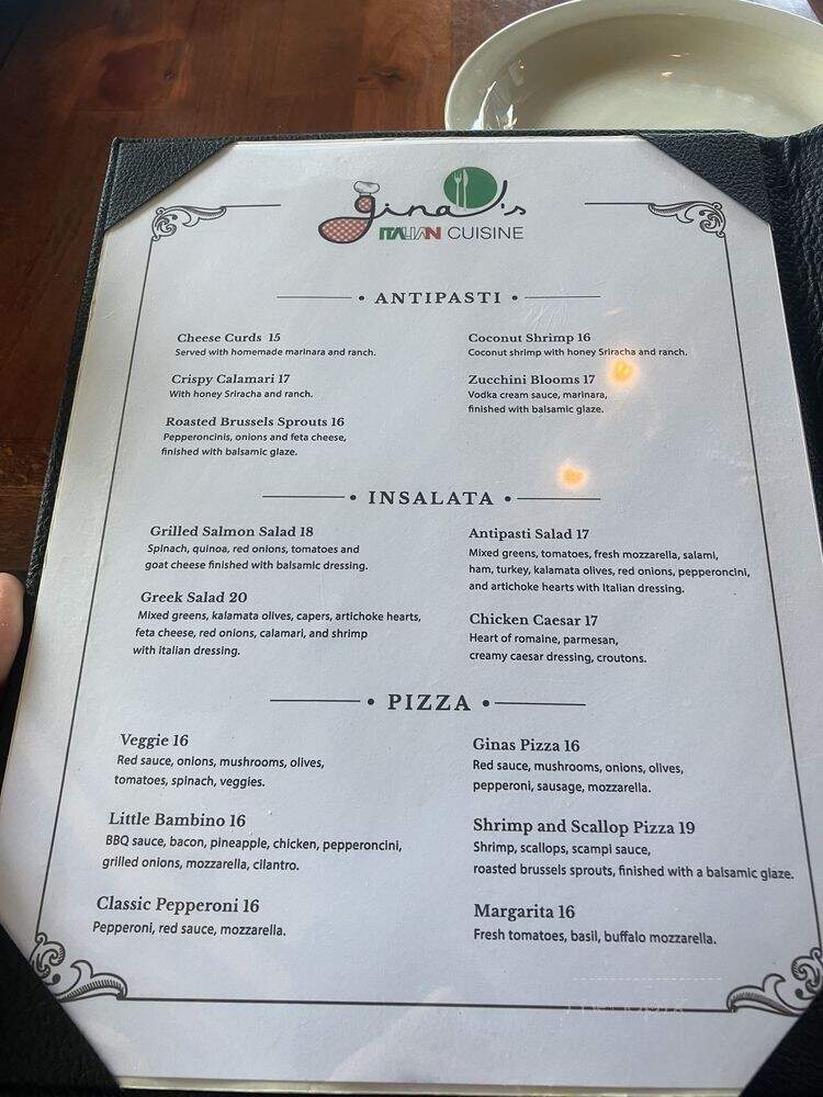 Gina's Italian Restaurant - Arroyo Grande, CA
