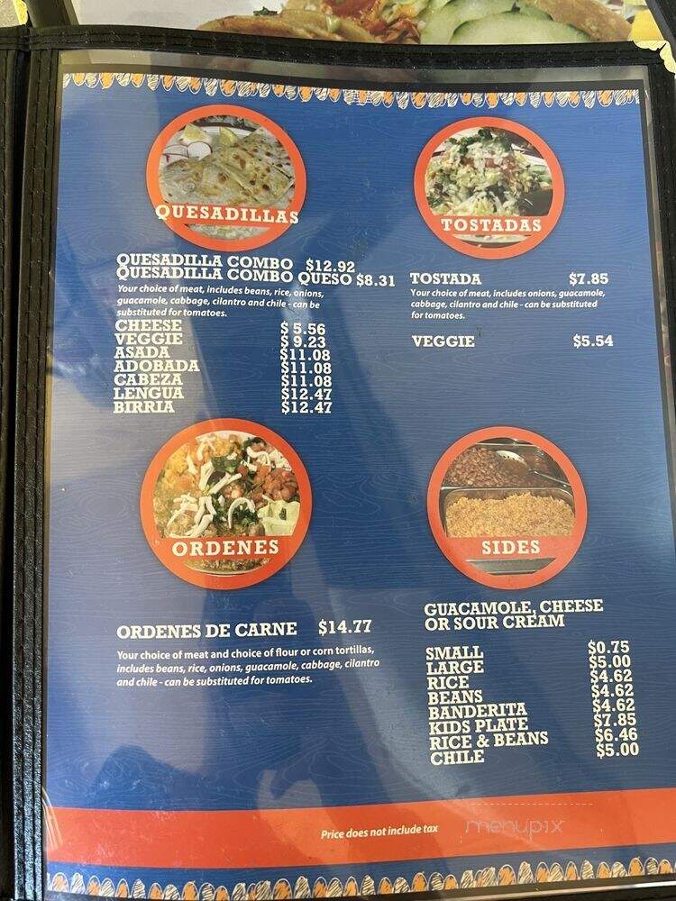 La Elegante - Fresno, CA menu_pic