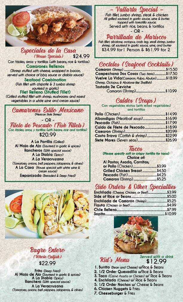 Vallarta Mexican Restaurant - Exeter, CA