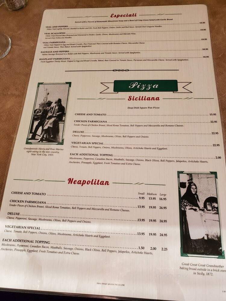 Marino's Italian Restaurant - Bellflower, CA