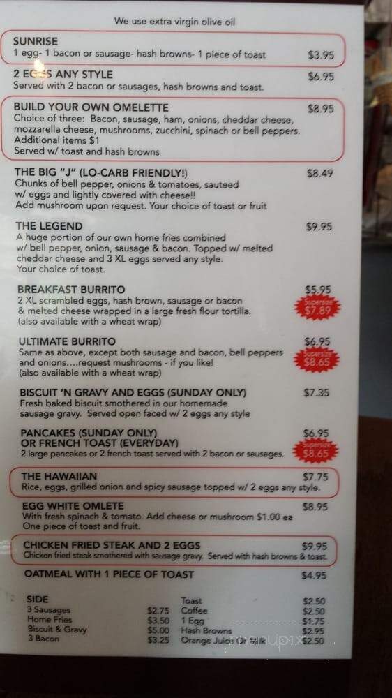 Glory Days Sports Grill - Lakewood, CA menu_pic