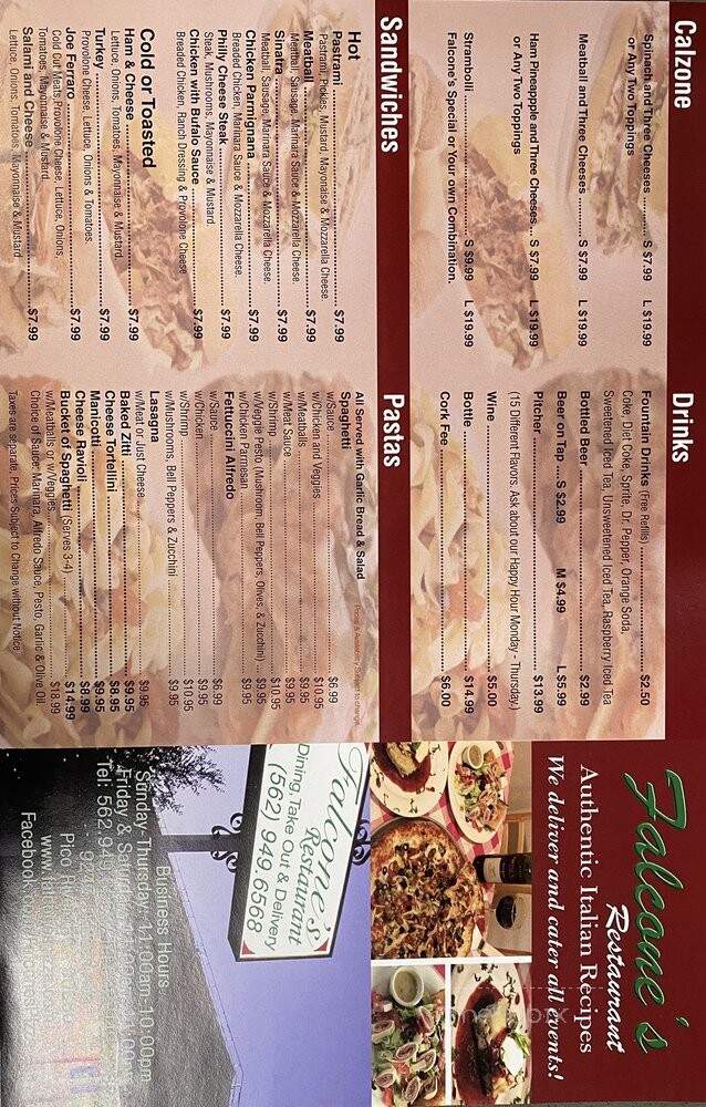Falcone's Pizza - Pico Rivera, CA