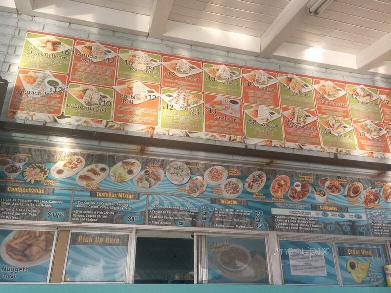 Mariscos El Paisa - Whittier, CA menu_pic