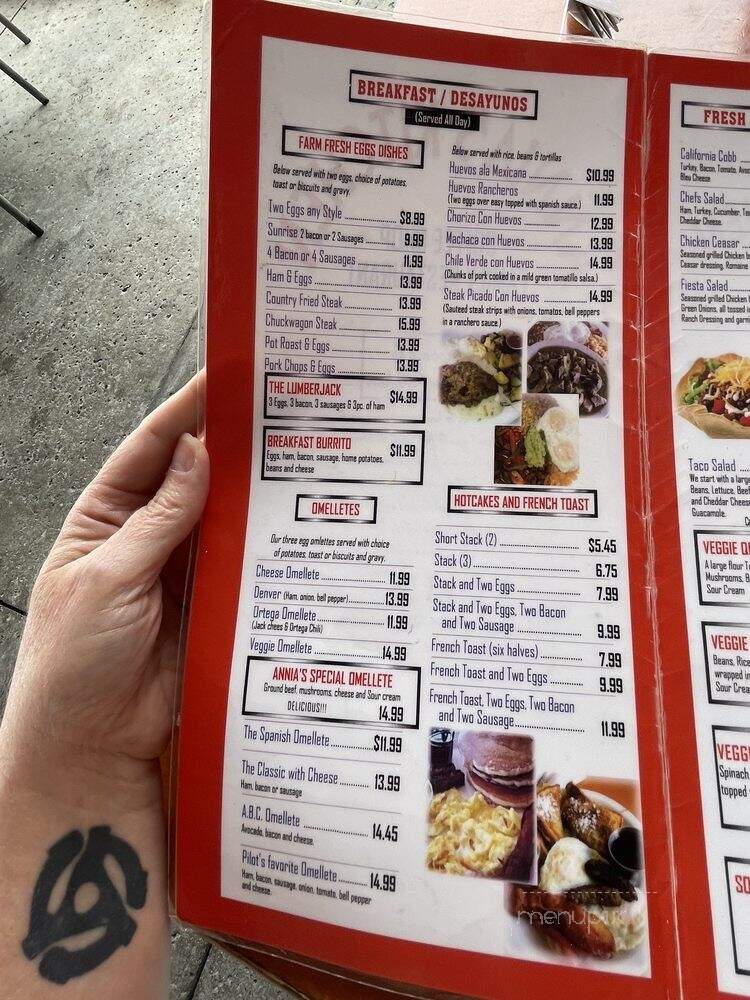 Annia's Kitchen - El Monte, CA menu_pic