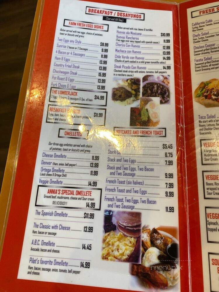 Annia's Kitchen - El Monte, CA menu_pic