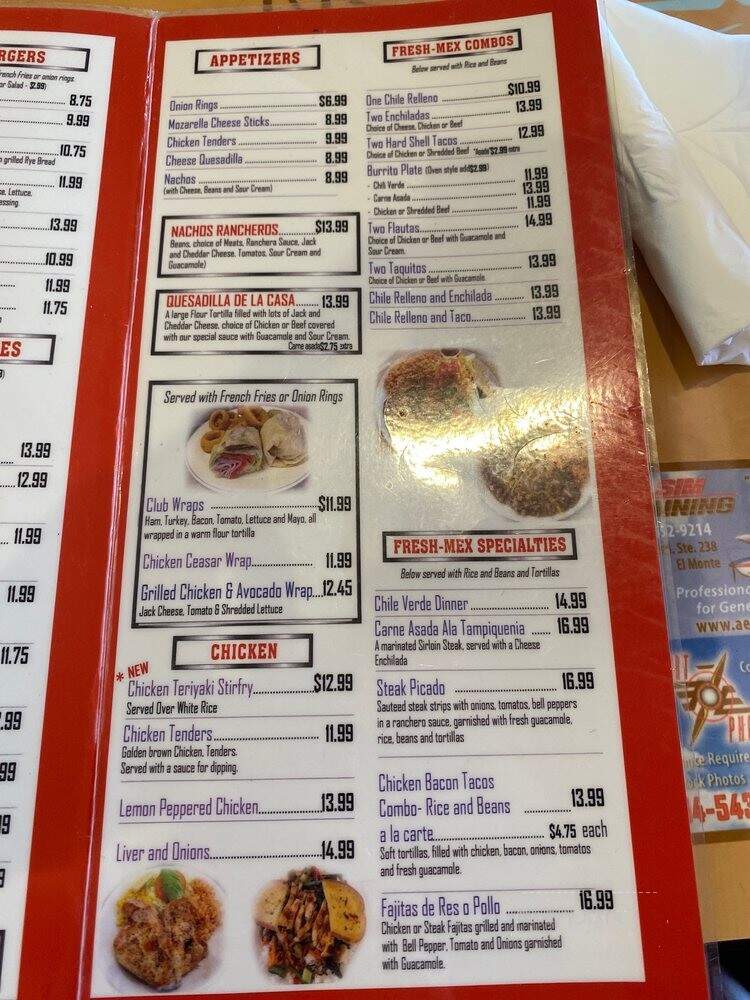 Annia's Kitchen - El Monte, CA menu_pic
