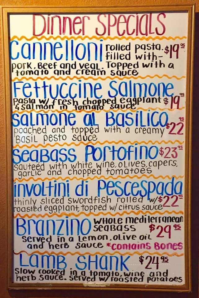 Mangia-Mangia - Huntington Beach, CA menu_pic