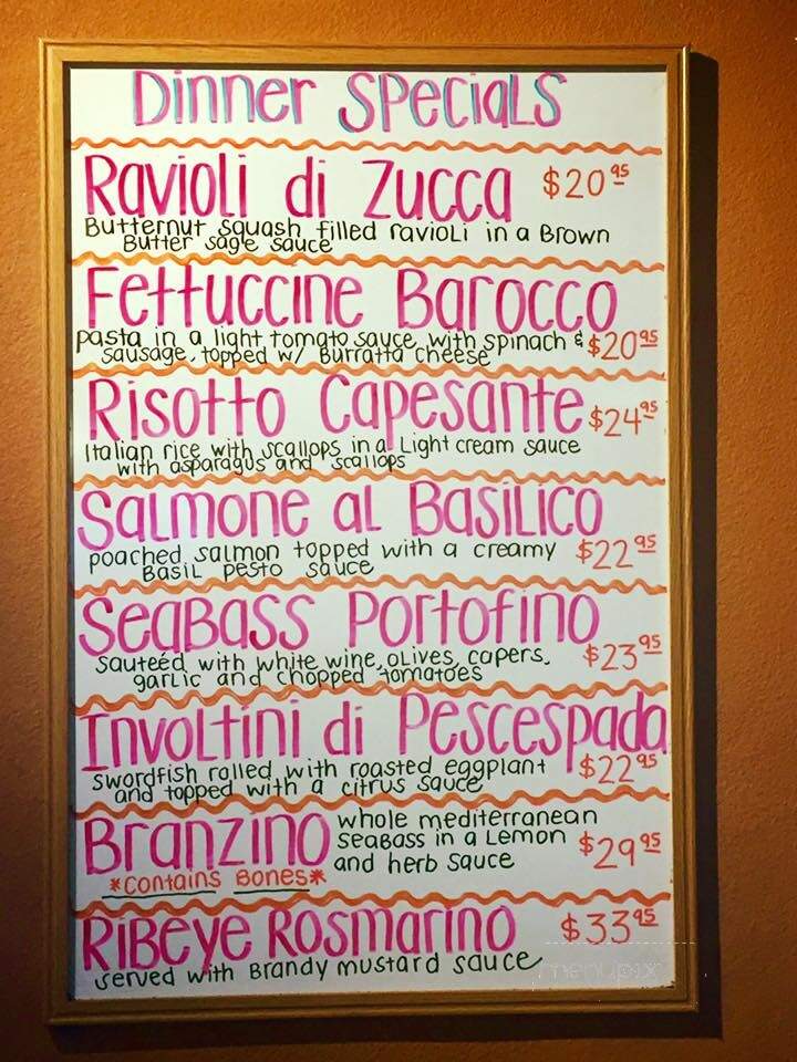 Mangia-Mangia - Huntington Beach, CA menu_pic