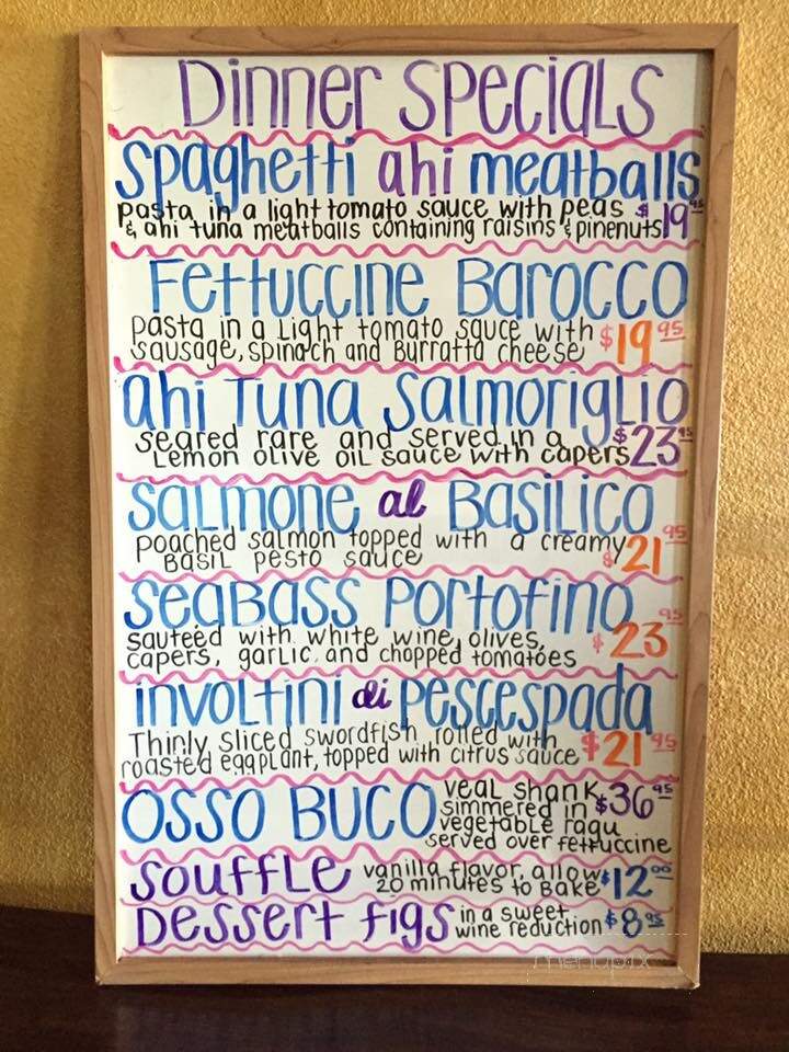 Mangia-Mangia - Huntington Beach, CA menu_pic