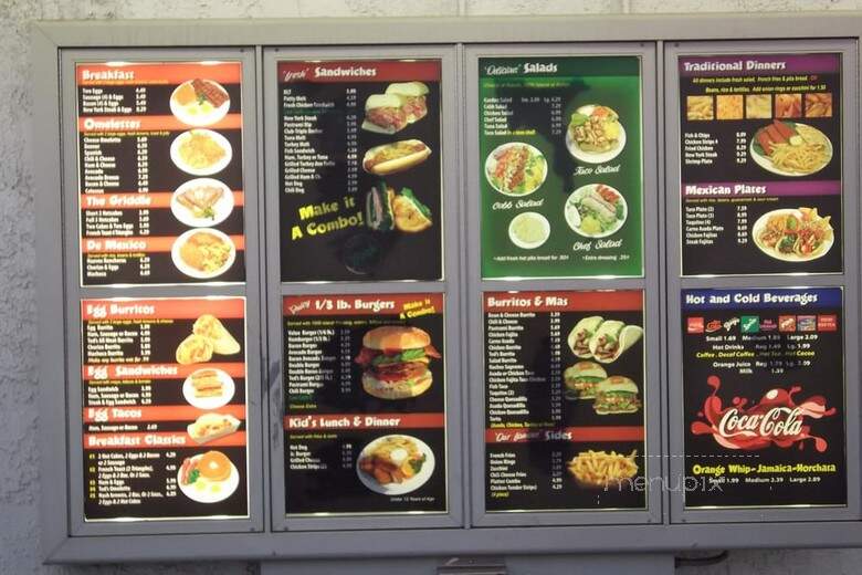 Ted's Burgers - Anaheim, CA menu_pic