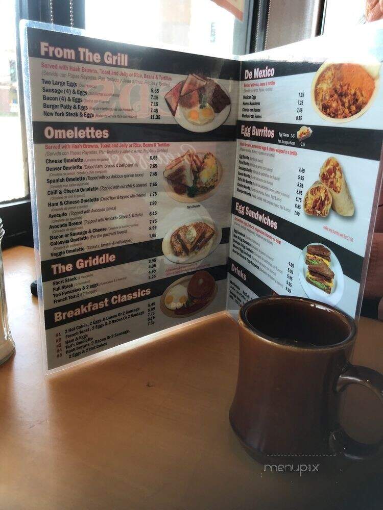 Ted's Burgers - Anaheim, CA menu_pic