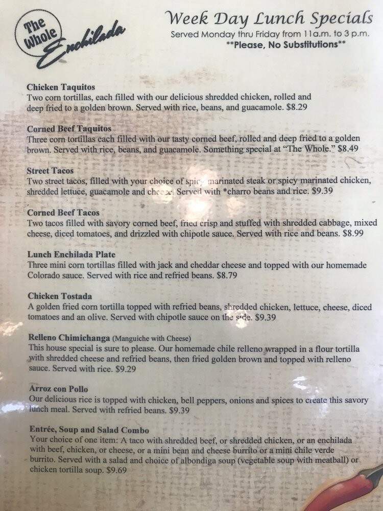 Whole Enchilada - Placentia, CA menu_pic