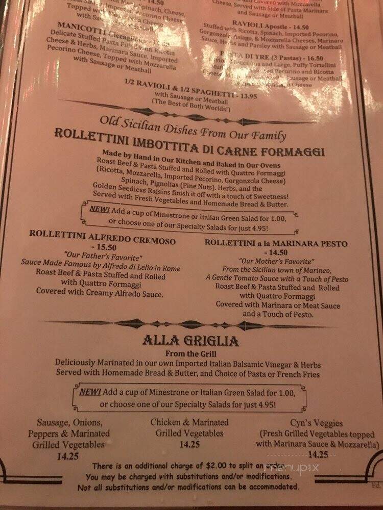 Angelo's & Vinci's Restaurant - Fullerton, CA