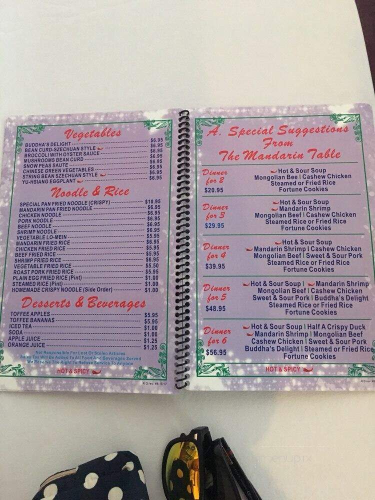 Rising Dragon Chinese Restaurant - San Diego, CA menu_pic