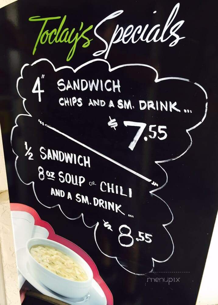Antonelli's Deli - El Cajon, CA menu_pic