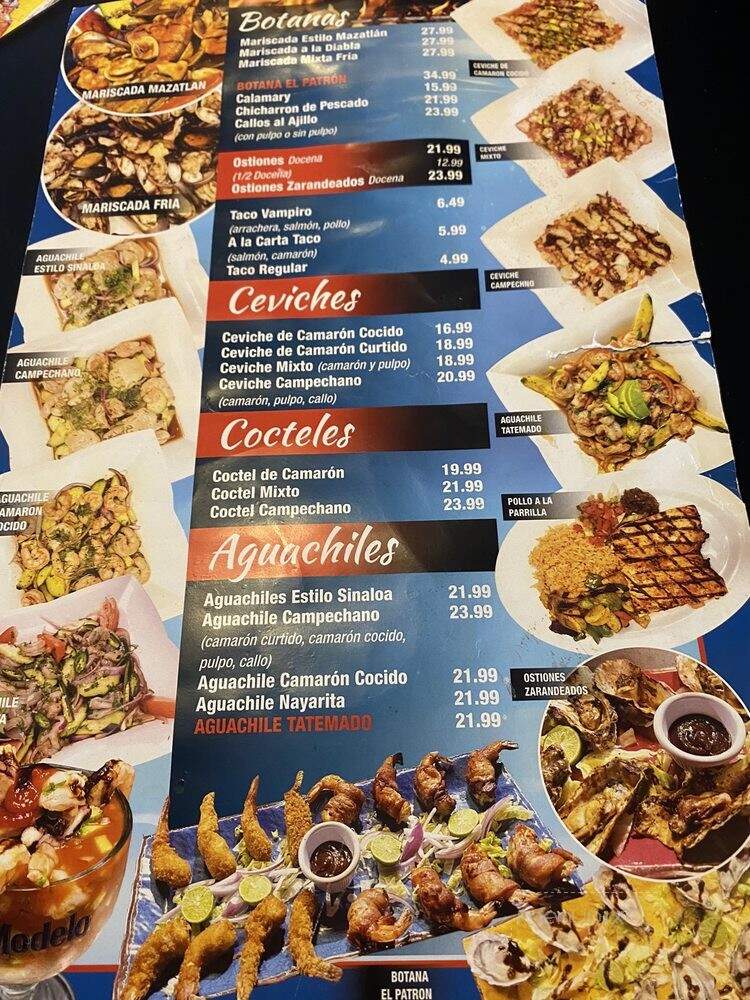 El Rancho Restaurant - Concord, CA menu_pic