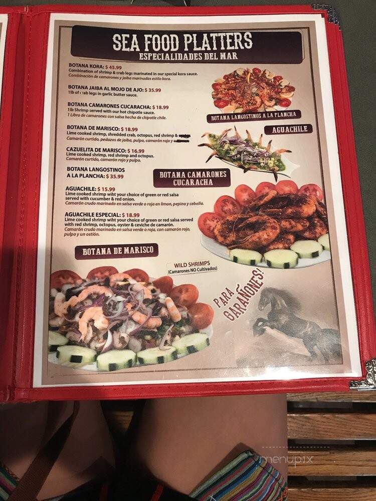 El Rancho Restaurant - Concord, CA menu_pic