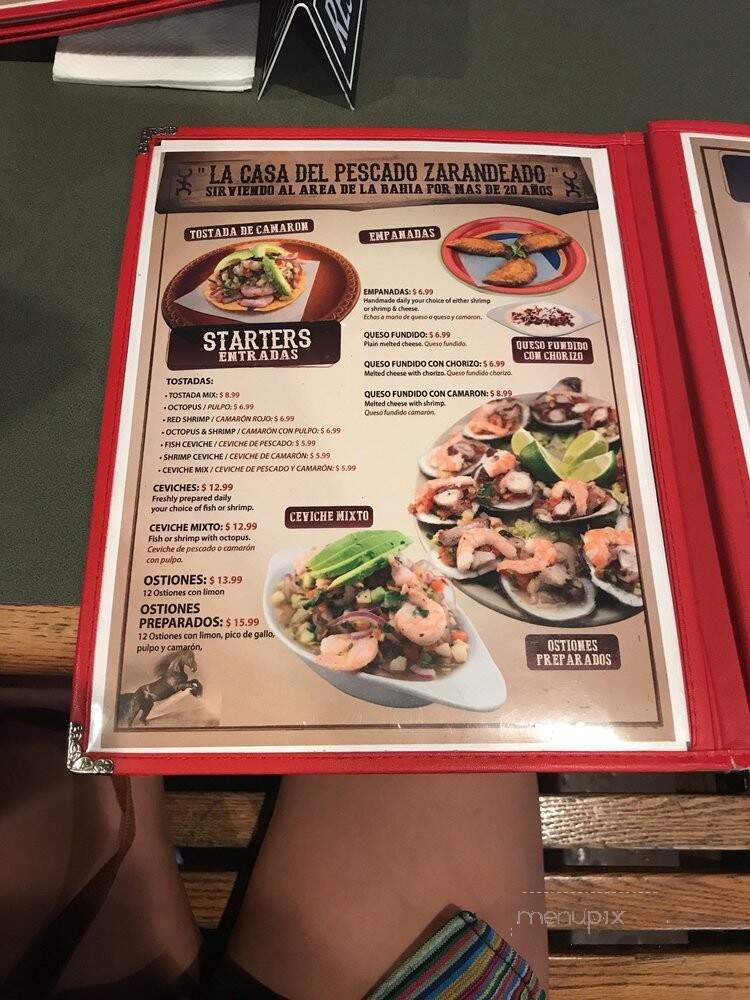 El Rancho Restaurant - Concord, CA menu_pic