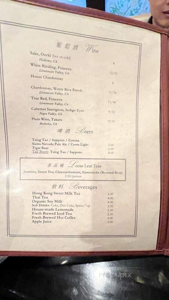 Canton Village - Livermore, CA menu_pic