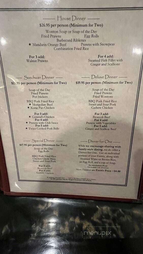 Canton Village - Livermore, CA menu_pic