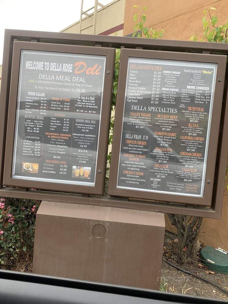 Della-Rose Deli - Salinas, CA menu_pic