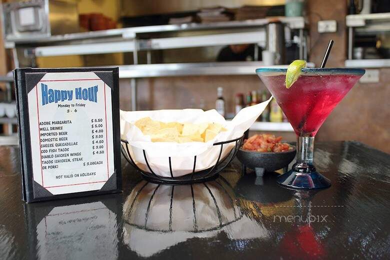 Adobe Cantina - Agoura Hills, CA menu_pic