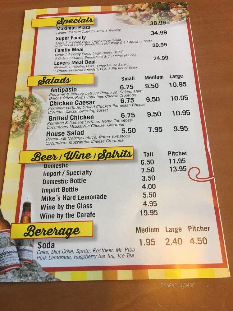 That's Amore - Whittier, CA menu_pic