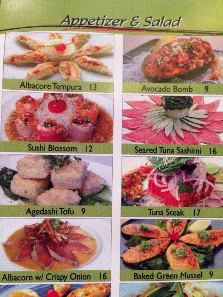 Niko Niko Sushi - Irvine, CA menu_pic