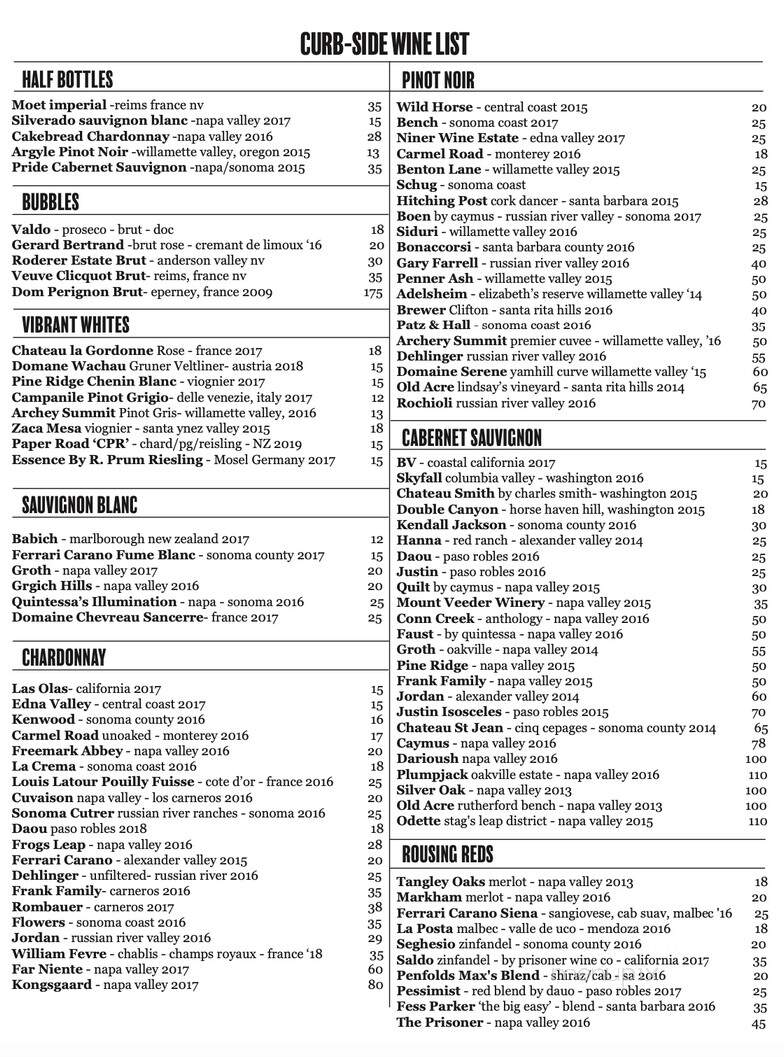 Harbor Grill Restaurant - Dana Point, CA menu_pic