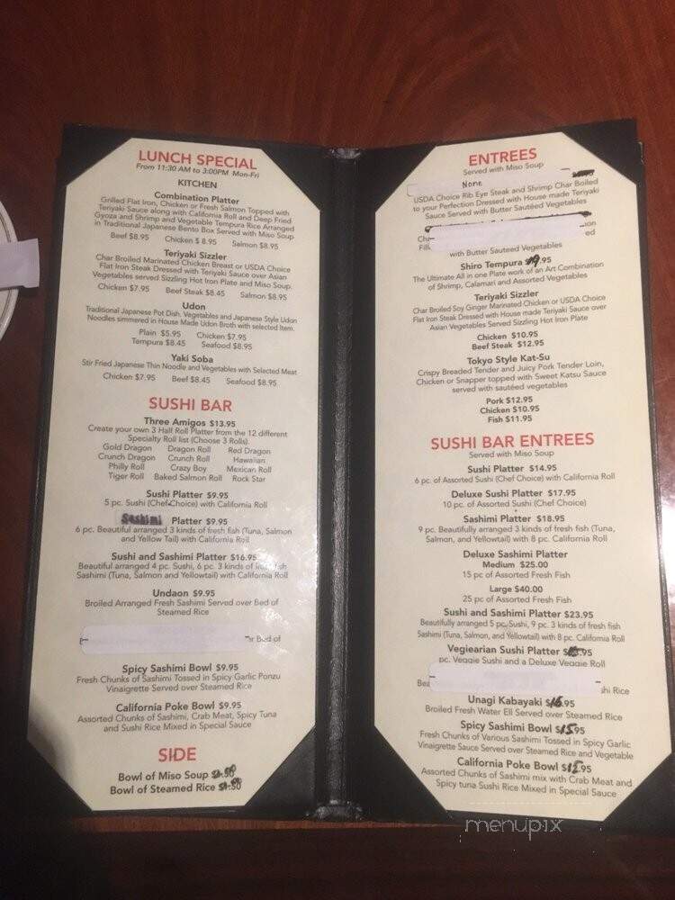Sushi Shiro - Upland, CA menu_pic