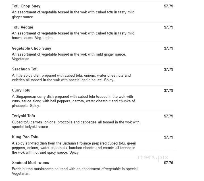 Mr You Express - Rancho Cucamonga, CA menu_pic