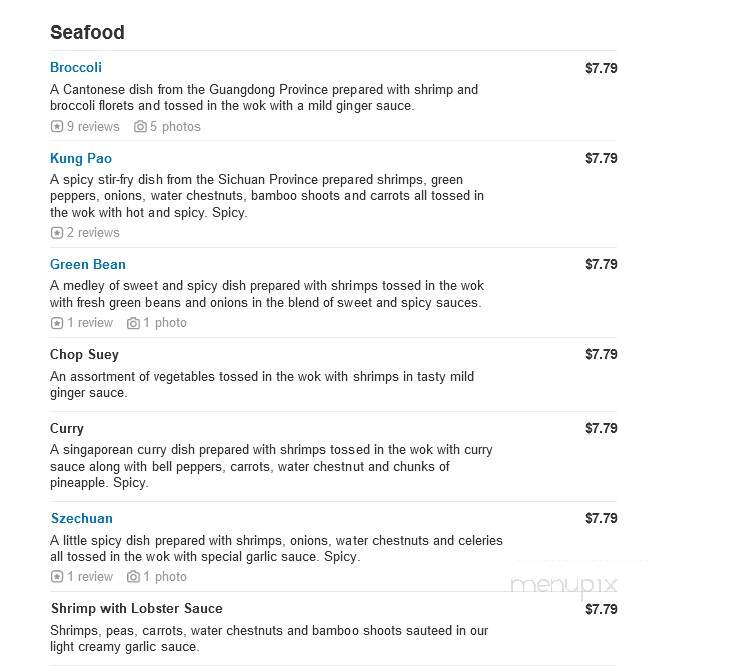 Mr You Express - Rancho Cucamonga, CA menu_pic