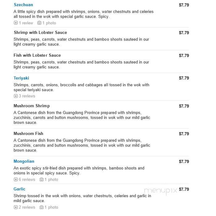 Mr You Express - Rancho Cucamonga, CA menu_pic