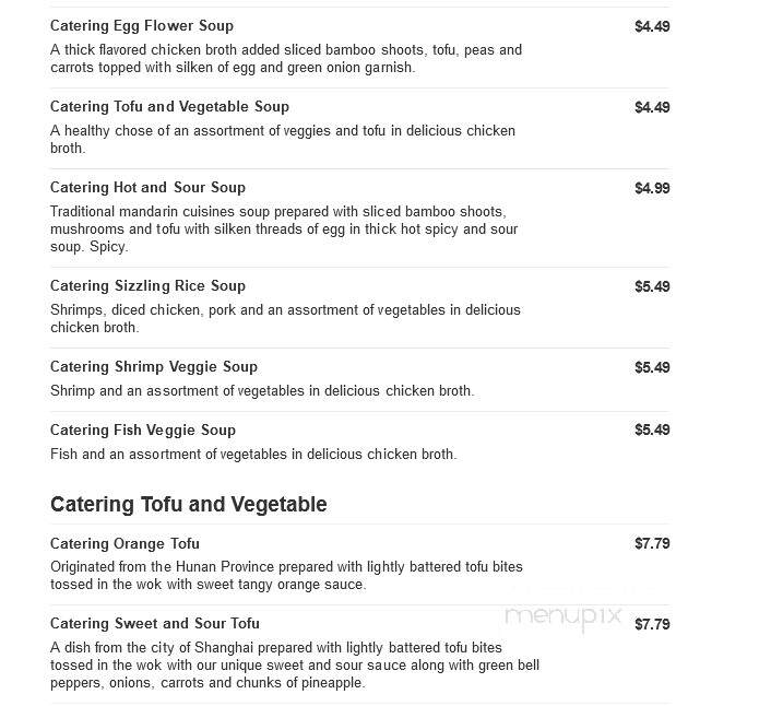 Mr You Express - Rancho Cucamonga, CA menu_pic
