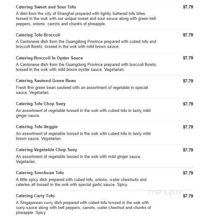 Mr You Express - Rancho Cucamonga, CA menu_pic