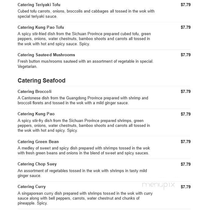 Mr You Express - Rancho Cucamonga, CA menu_pic