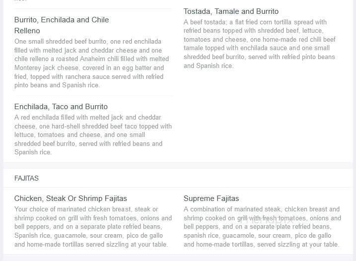 Pancho Villas Mexican Grill Restaurant & Entertainment - Fontana, CA menu_pic
