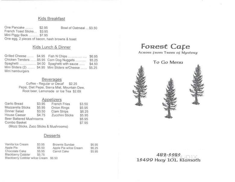 Forest Cafe - Klamath, CA