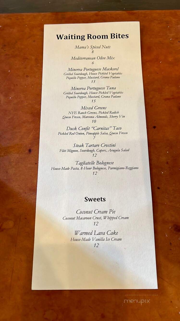 Cafe Beaujolais - Mendocino, CA menu_pic