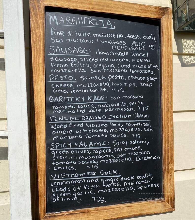 Cafe Beaujolais - Mendocino, CA menu_pic