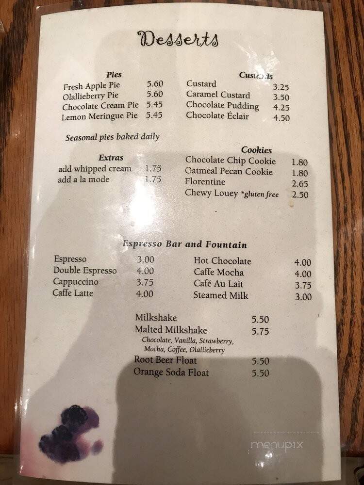 Fat Apple's Restaurant-Bakery - Berkeley, CA menu_pic