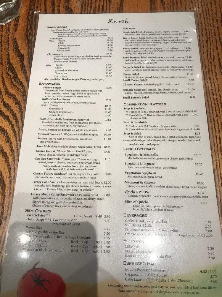 Fat Apple's Restaurant-Bakery - Berkeley, CA menu_pic