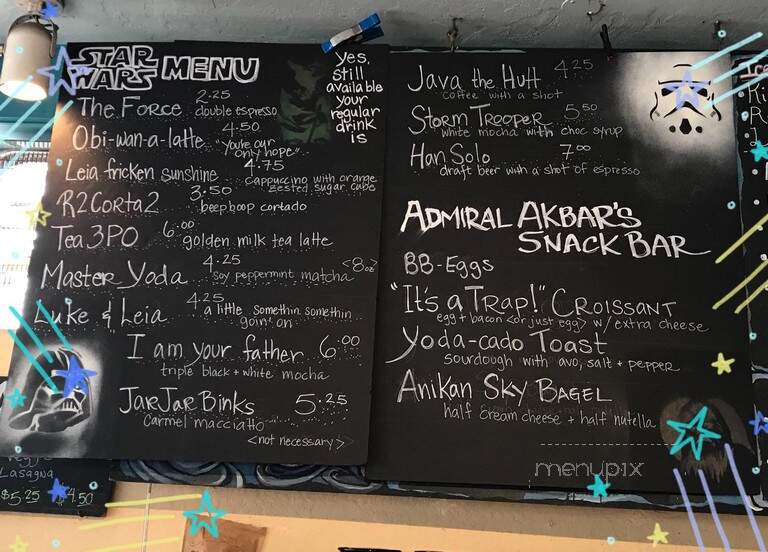 Ugly Mug - Soquel, CA menu_pic