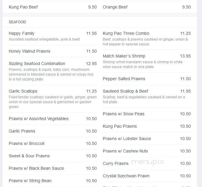 Uncle Kwok's Szechwan Restaurant - Aptos, CA menu_pic