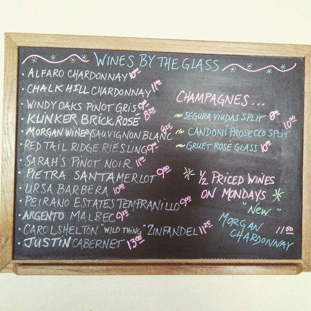 Cafe Sparrow - Aptos, CA menu_pic