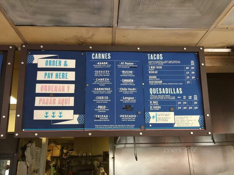 Taqueria Lorena's - San Jose, CA menu_pic