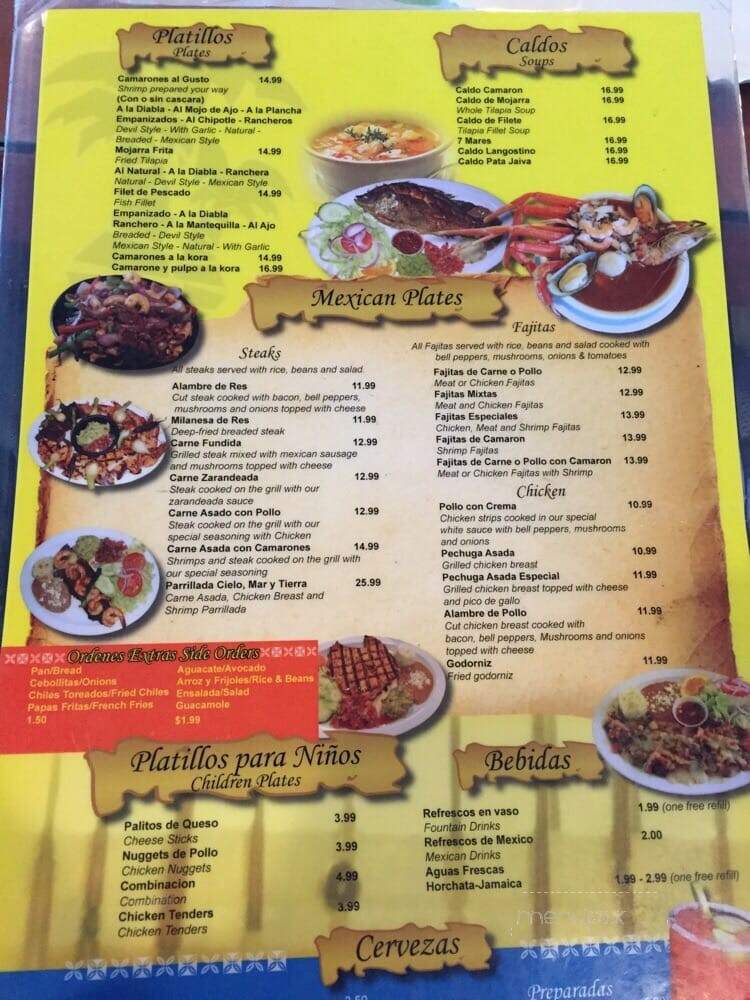 Las Islitas Ostioneria - Woodland, CA menu_pic